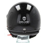 Vespa Merchandising, Vespa Zubehör, Vespa Geschenk, Vespa 2024 Neu Erscheinungen, Neue Vespa Helme, VaPensiero ECE 22.06, ECE 22.06 Helmo Milano Helme, Neue Helmo Milano Helme, Helmo Milano Helme ECE 22.06, Helmo Milano Demi Jet, Eos, schwarz, glänzend 22.06