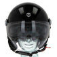 Vespa Merchandising, Vespa Zubehör, Vespa Geschenk, Vespa 2024 Neu Erscheinungen, Neue Vespa Helme, VaPensiero ECE 22.06, ECE 22.06 Helmo Milano Helme, Neue Helmo Milano Helme, Helmo Milano Helme ECE 22.06, Helmo Milano Demi Jet, Eos, schwarz, glänzend 22.06