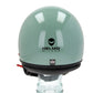 Helmo Milano Demi Jet, Puro Slider, grün/sage 22.06, Helmo Milano ECE 22.06, Helmo Milano Helme , günstige Rollerhelme, bunte Rollerhelme, Vespa Zubehör, vespa Helme ECE 22.06