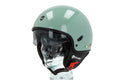 Helmo Milano Demi Jet, Puro Slider, grün/sage 22.06, Helmo Milano ECE 22.06, Helmo Milano Helme , günstige Rollerhelme, bunte Rollerhelme, Vespa Zubehör, vespa Helme ECE 22.06