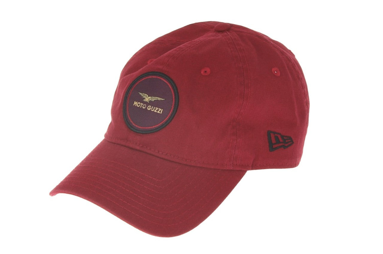 Moto Guzzi Basecap, Heritage 9Twenty, rot, Basecap Moto Guzzi, Accessoires Moto Guzzi, Bekleidung Moto Guzzi, Vespa Bekleidung, Vespa Accessoires, Vespa Basecap, Vespa Geschenkideen