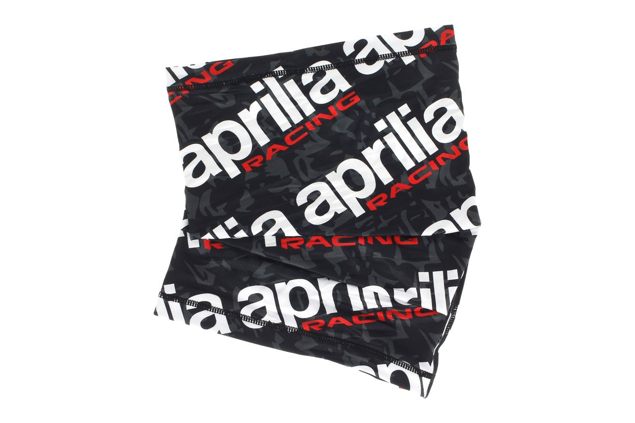 Aprilia Halstuch, schwarz, rot, weiß, Polyester