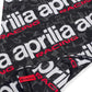 Aprilia Halstuch, schwarz, rot, weiß, Polyester