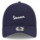 Vespa Basecap 9Twenty, blau, Baumwolle