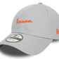 Vespa Basecap New Era 9Forty, grau, Baumwolle