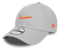 Vespa Basecap New Era 9Forty, grau, Baumwolle