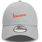 Vespa Basecap New Era 9Forty, grau, Baumwolle
