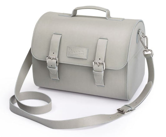 Original Lederkoffer für Vespa 946 Special Edition Snake - beige