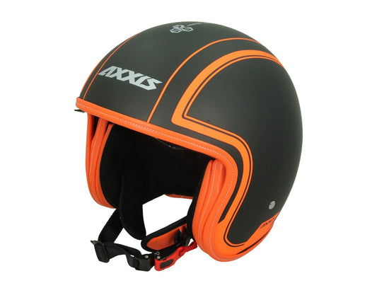 Axxis Jethelm, Hornet SV, Royal, schwarz, orange, matt
