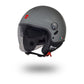 Helmo Milano Demi Jet, Eos, medium grey, shiny ECE 22.06