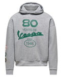 Vespa Hoodie 80th grau