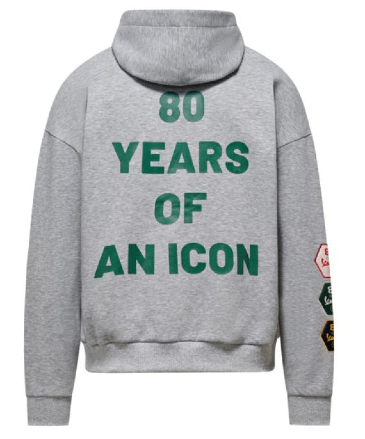 Vespa Hoodie 80th grau