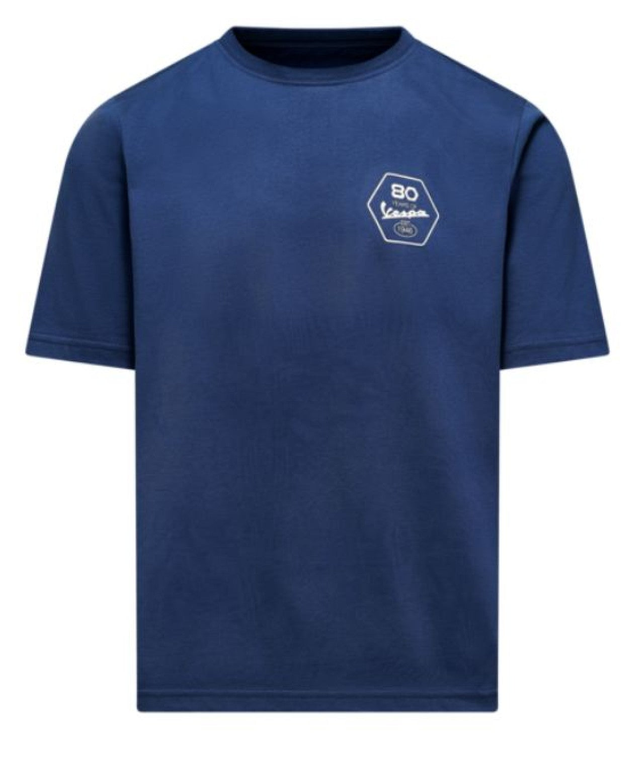Vespa 80th Anniversary T-Shirt blau