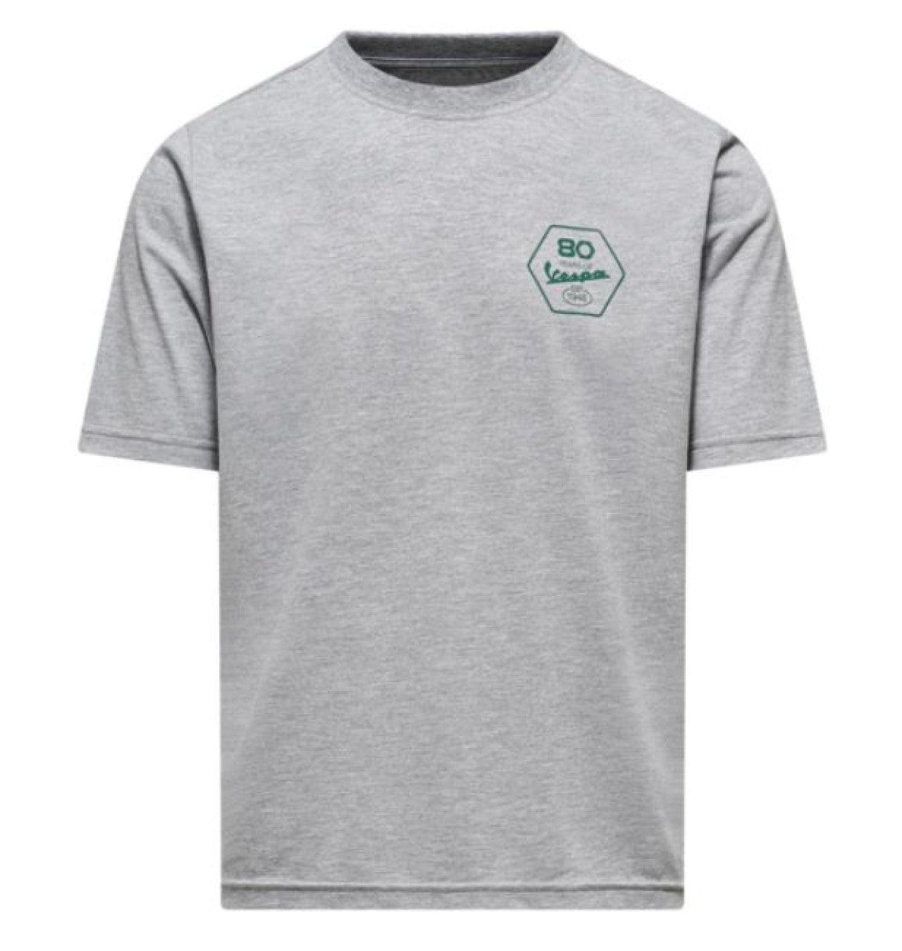 Vespa 80th Anniversary T-Shirt grau