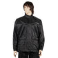 Sceed Regenjacke, gefüttert, schwarz, Unisex, Sceed Regenjacke Vespa, Vespa Regenjacke, Vespa Winterbekleidung, winddichte Vespa Jacke, Wetterdichte Bekleidung Vespa