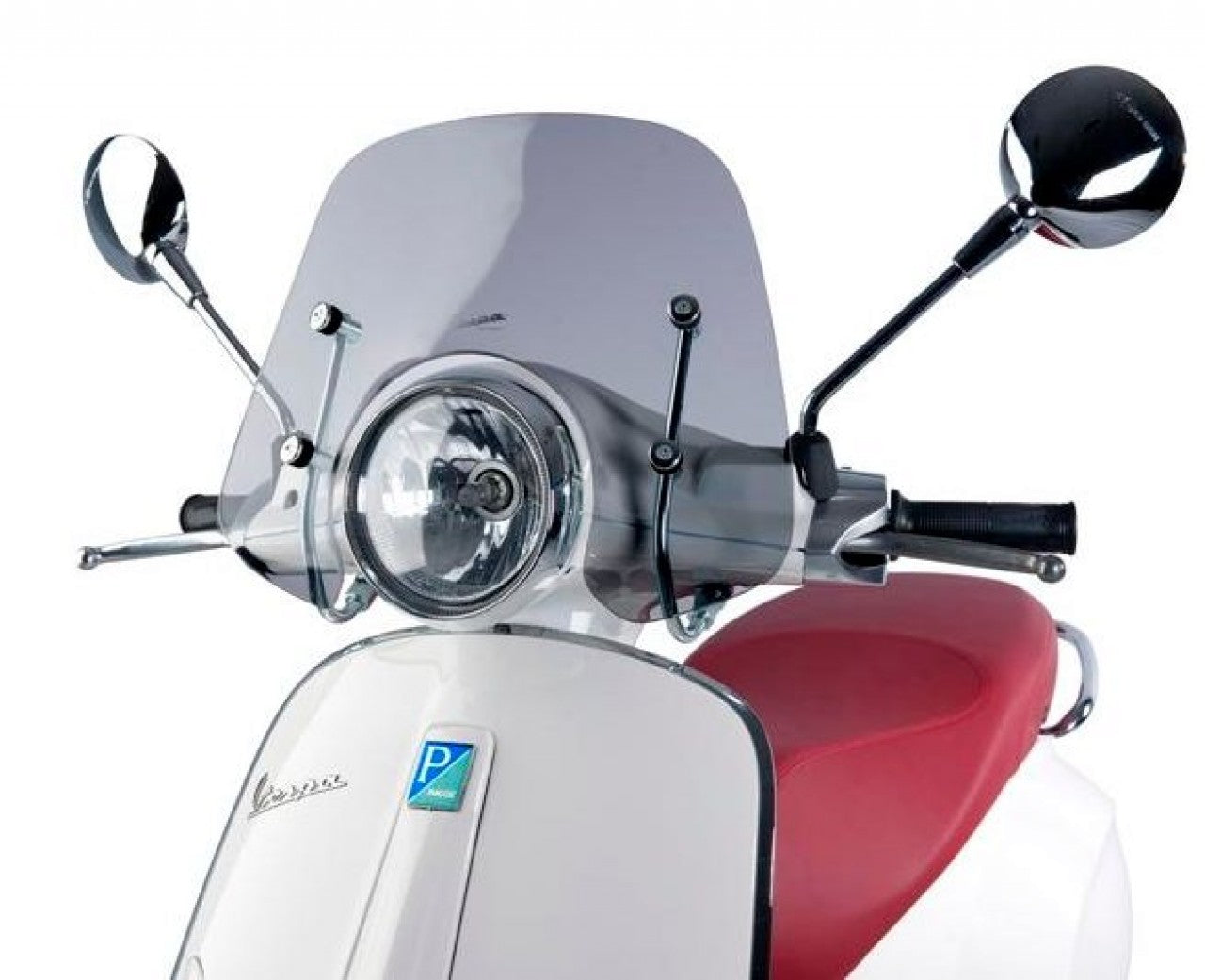 Windschutzscheibe klein mit Halterung, getönt, Windschutzscheibe Vespa, vespa Witterungsschutz, Windschutz, Wetterschutz vespa, vespa regenschutz, Vespa Sonnenschutz, vespa bei allen Witterungen, vespa Windschutzscheibe klar, Windschutzscheibe klein mit Halterung, klar, Vespa Windschutzscheibe mit Halterung 