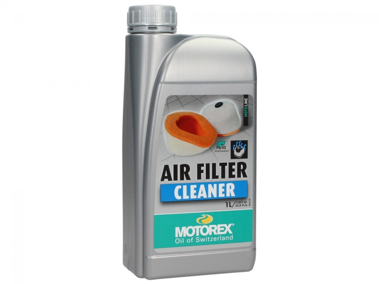 Motorex Luftfilterreiniger, Air Filter Cleaner, 1 l / 4 l , Reinigungsmittel für Schaumstoff-Filterelemente, Vespa Pflegeartikel, Pflegeartikel Vespa, Pflegeartikel Motorrad, Motorrad Pflegeartikel, Motorex Pflegeprodukte, Helmreinigung Vespa, Helmpflege Vespa