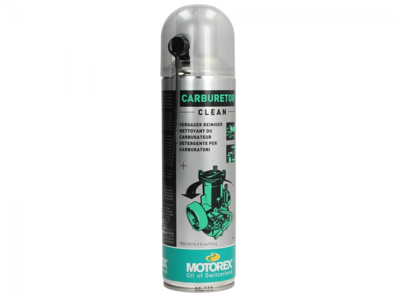 Motorex Vergaserreiniger, Carburator Spray, 0,500 l für Motorrad/Vespa, Vespa Pflegeartikel, Pflegeartikel Vespa, Pflegeartikel Motorrad, Motorrad Pflegeartikel, Motorex Pflegeprodukte, Helmreinigung Vespa, Helmpflege Vespa