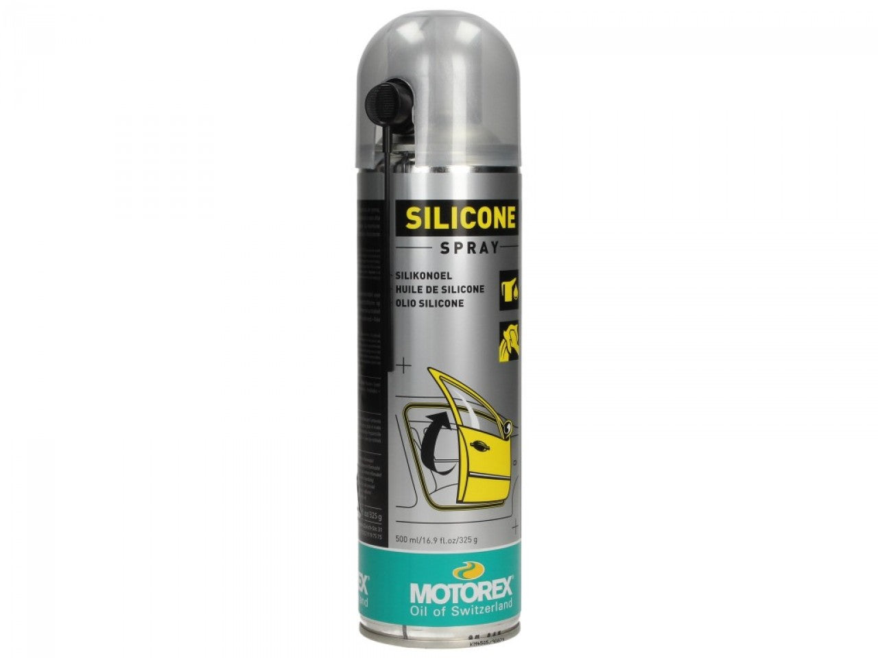 Motorex Silikonöl Spray, 0,500 l, Vespa Pflegeartikel, Pflegeartikel Vespa, Pflegeartikel Motorrad, Motorrad Pflegeartikel, Motorex Pflegeprodukte, Helmreinigung Vespa, Helmpflege Vespa