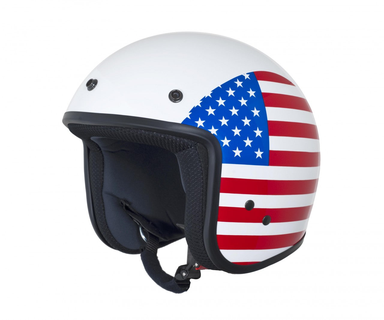 Vespa Jethelm, Flag USA, Vespa Helm mit USA Flagge