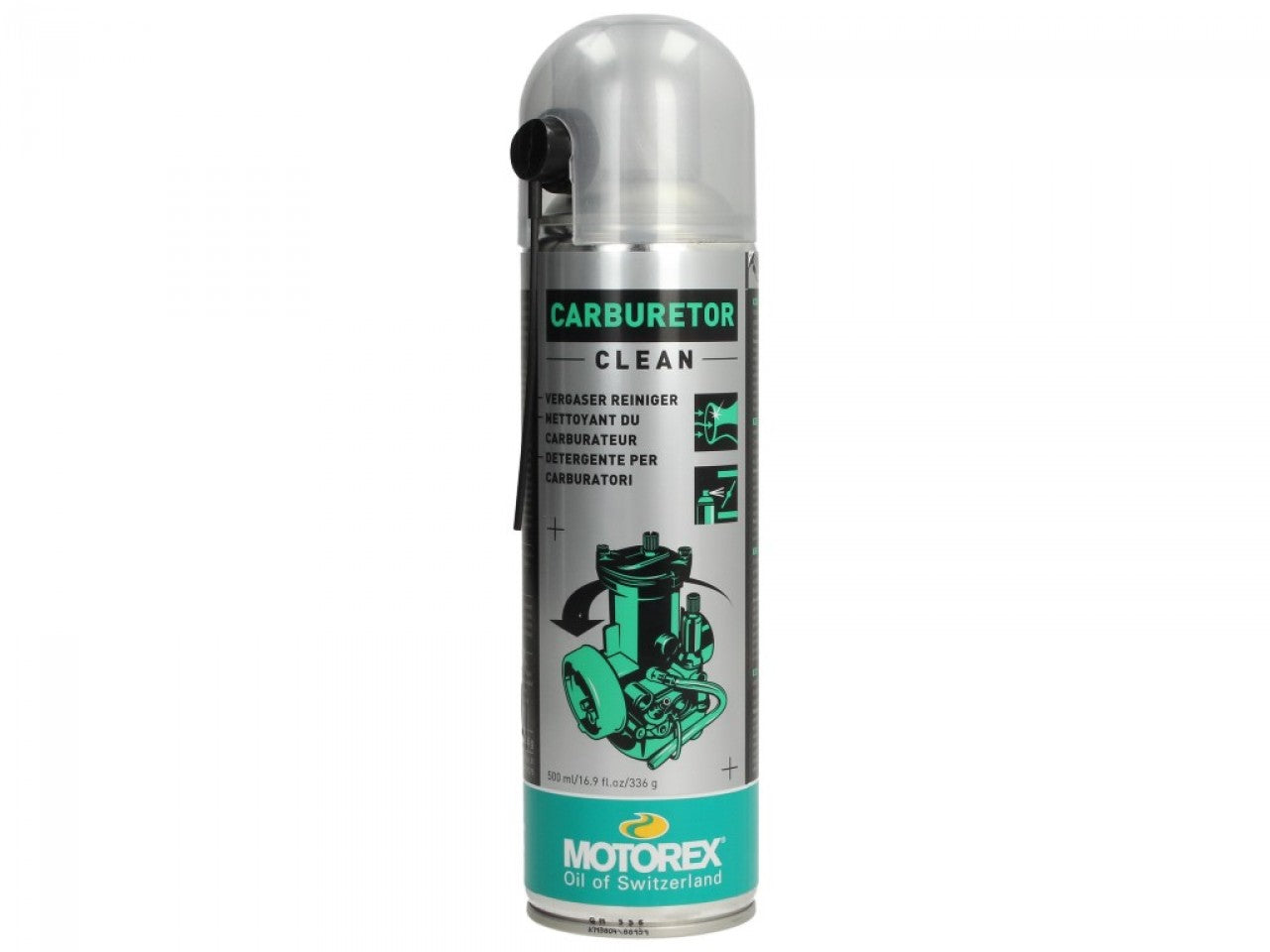 Motorex Vergaserreiniger, Carburator Spray, 0,500 l für Motorrad/Vespa, Vespa Pflegeartikel, Pflegeartikel Vespa, Pflegeartikel Motorrad, Motorrad Pflegeartikel, Motorex Pflegeprodukte, Helmreinigung Vespa, Helmpflege Vespa