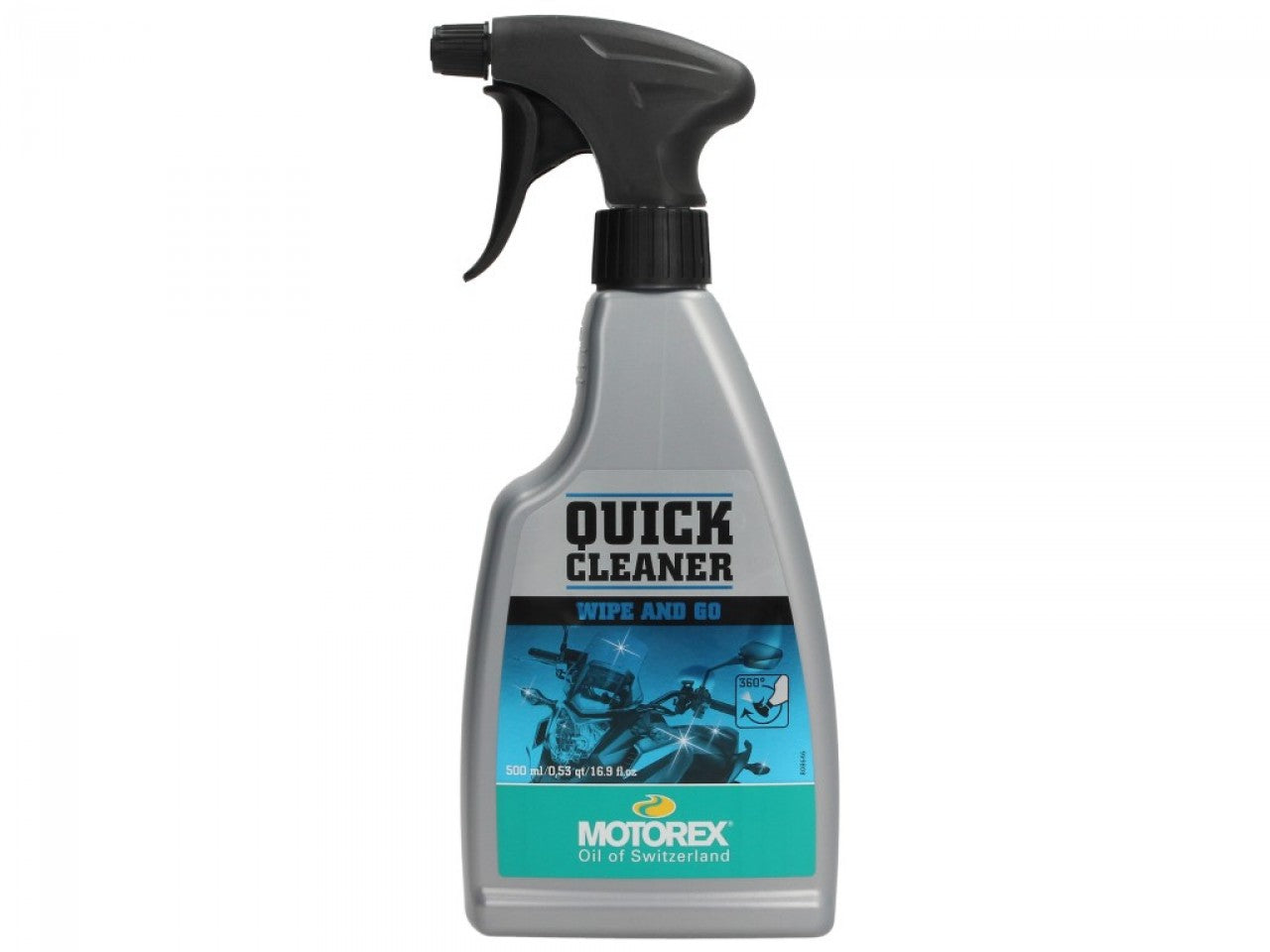 Motorex Motorradreiniger, Quick Cleaner, 0,500 l , Schnellreiniger mit Abperleffekt für Vespa/Motorrad, Vespa Pflegeartikel, Pflegeartikel Vespa, Pflegeartikel Motorrad, Motorrad Pflegeartikel, Motorex Pflegeprodukte, Helmreinigung Vespa, Helmpflege Vespa