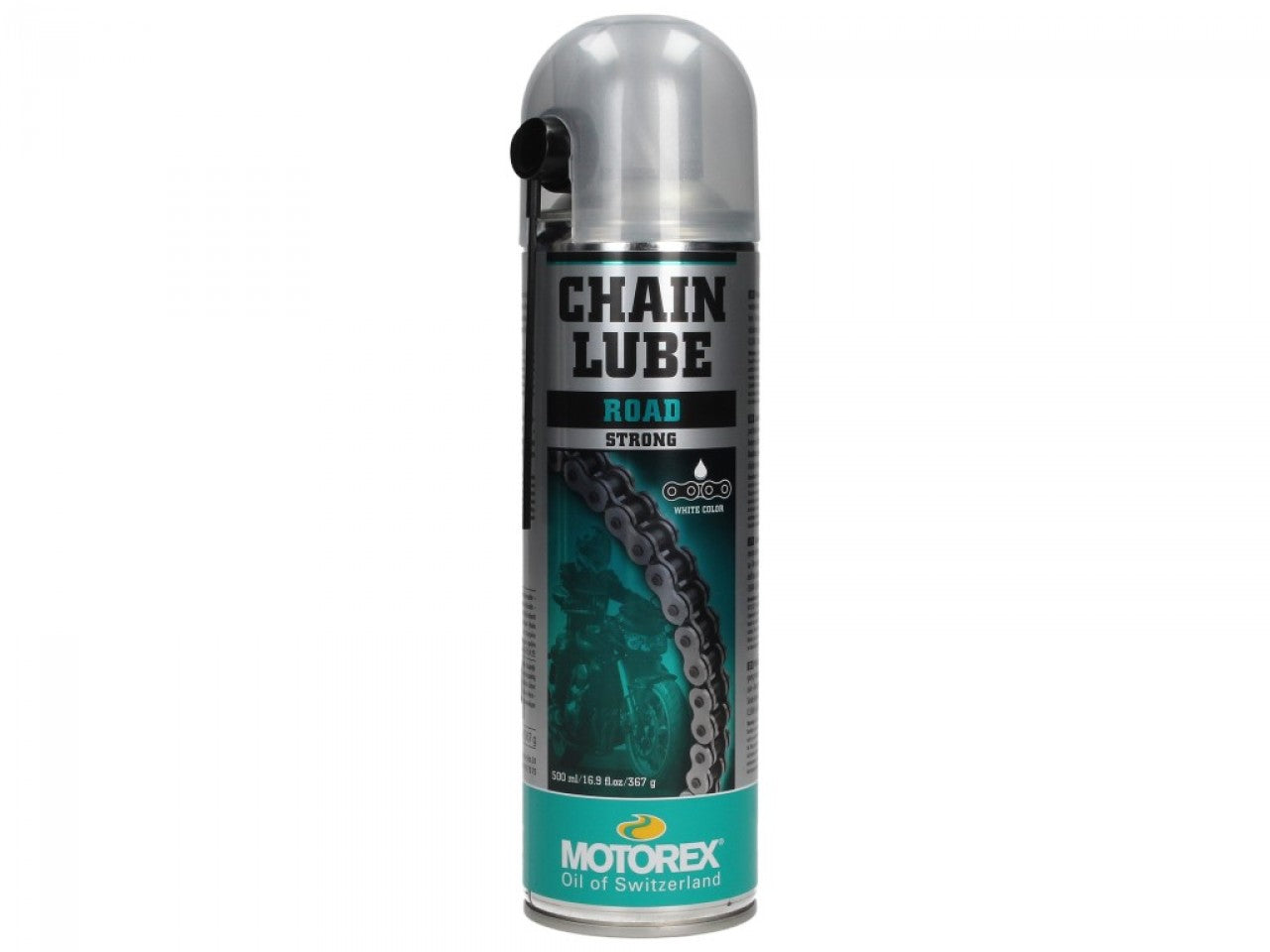 Motorex Kettenspray ChainLube Road strong, 0,056 l / 0,500 l , Kettenreiniger für alle Motorradtypen, Vespa Pflegeartikel, Pflegeartikel Vespa, Pflegeartikel Motorrad, Motorrad Pflegeartikel, Motorex Pflegeprodukte, Helmreinigung Vespa, Helmpflege Vespa