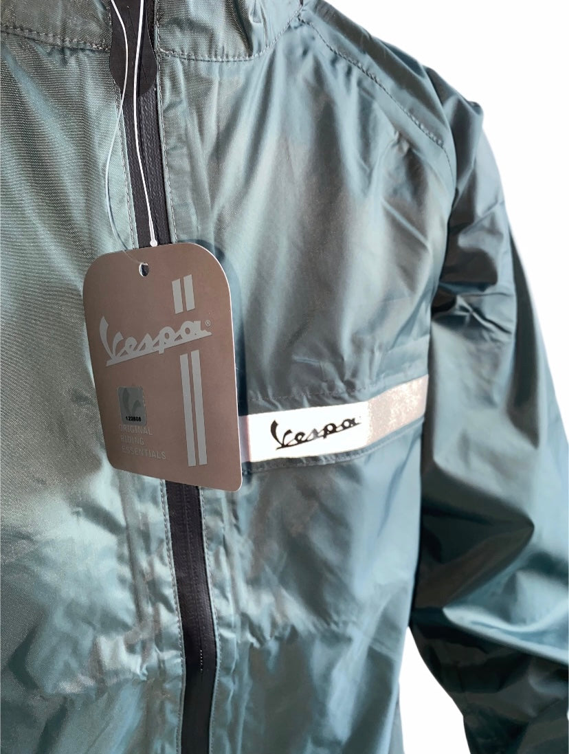 Regenjacke Grün, regenjacke Vespa antracite, Vespa Regenjacke, Regenjacke Vespa, regenbekleidung Vespa, Vespa Regenbekleidung, Wetterdichte Kleidung Vespa, Bekleidung Vespa