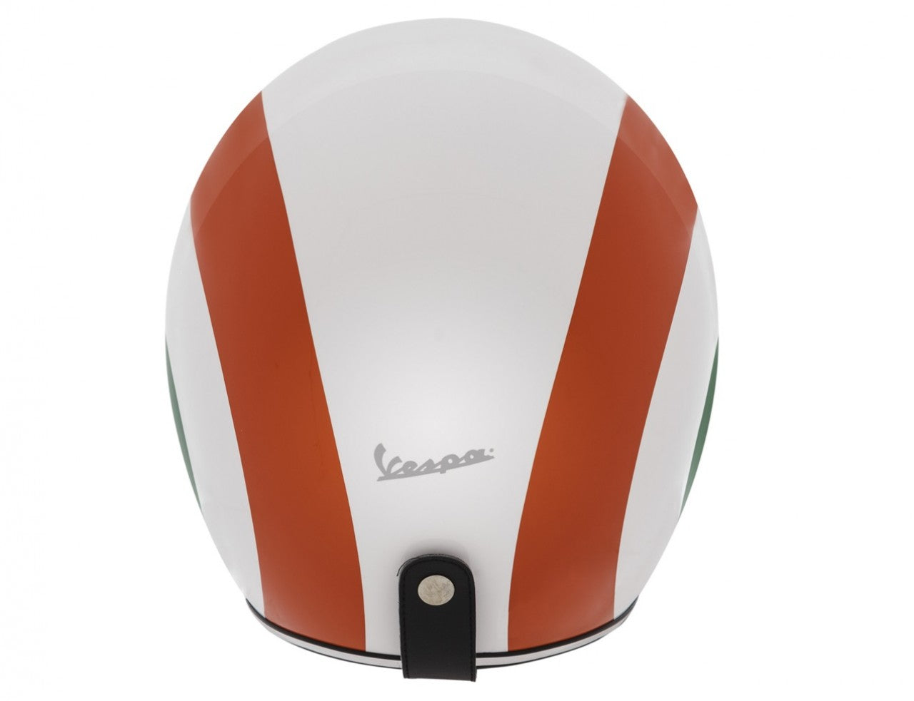 Vespa Jethelm Flag 2.0 Italien, Vespa Helm Grün-rot-weiß, Rollerhelm