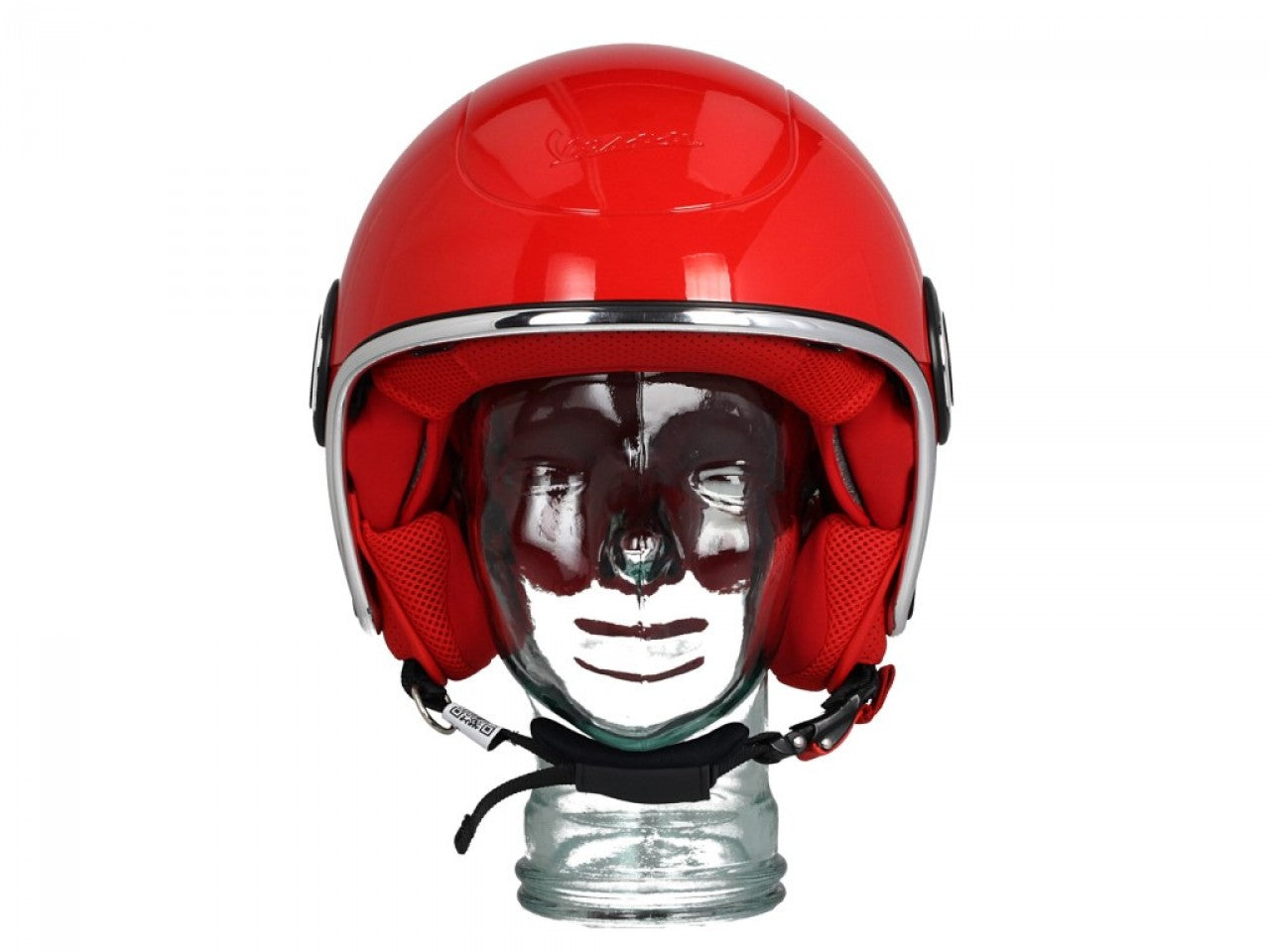 Vespa Jethelm, VJ1, V-946 rot, Vespa Helm rot , Rollerhelm rot, Vespa Helm Rot