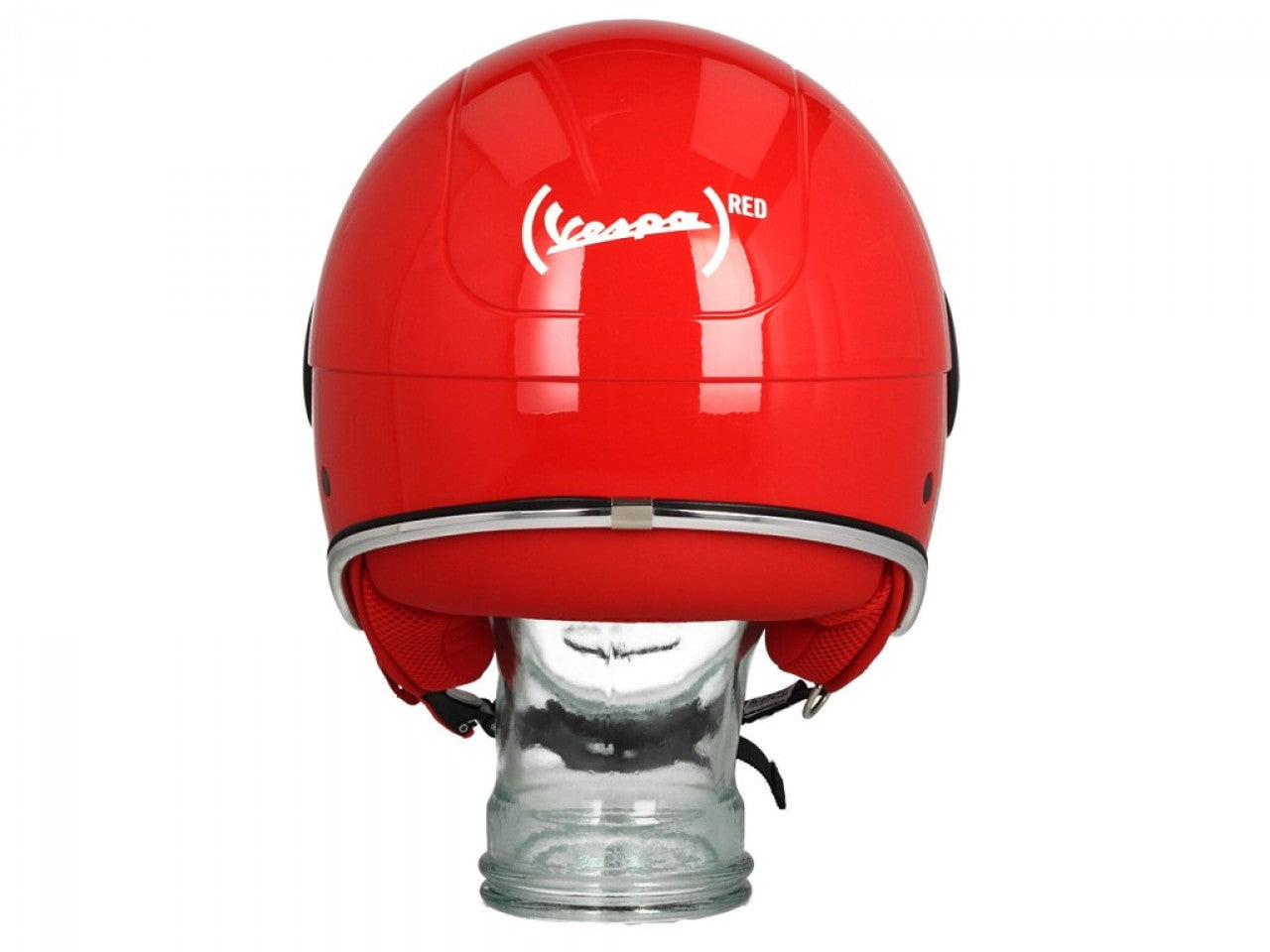 Vespa Jethelm, VJ1, V-946 rot, Vespa Helm rot , Rollerhelm rot, Vespa Helm Rot