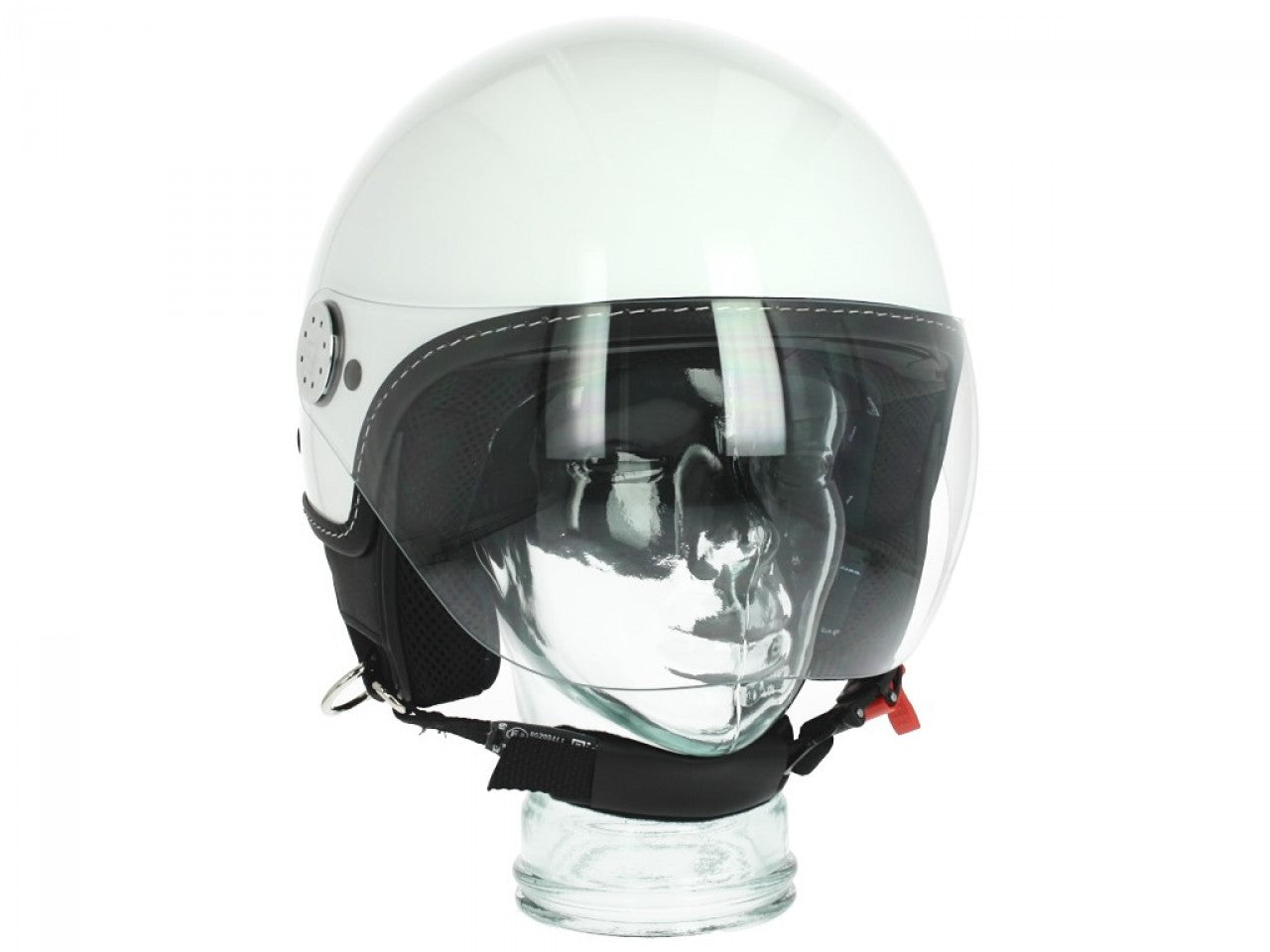 Vespa Jethelm, Visor 3.0 Weiß, Vespa Helm Weiß, Rollerhelm weiß