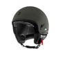 Helmo Milano Demi Jet Puro Slider Matt green : Helmo Milano Grün , Vespa helm grün , Rollerhelm grüngünstige schöne Rollerhelme, Helmo Milano günstig mit Visier,  Helmo Milano Helm mit Sonnenblende, Helm mit Sonnenblende, Vespa Helm mit Sonnenblende, Helmo Milano Helm Belüftung, Vespa Helm mit Belüftung, grüner Helmo Milano Helm