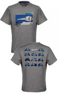 graues Vespa T-Shirt, Vespa Heritage; Vespa Merchandising, Vespa Bekleidung