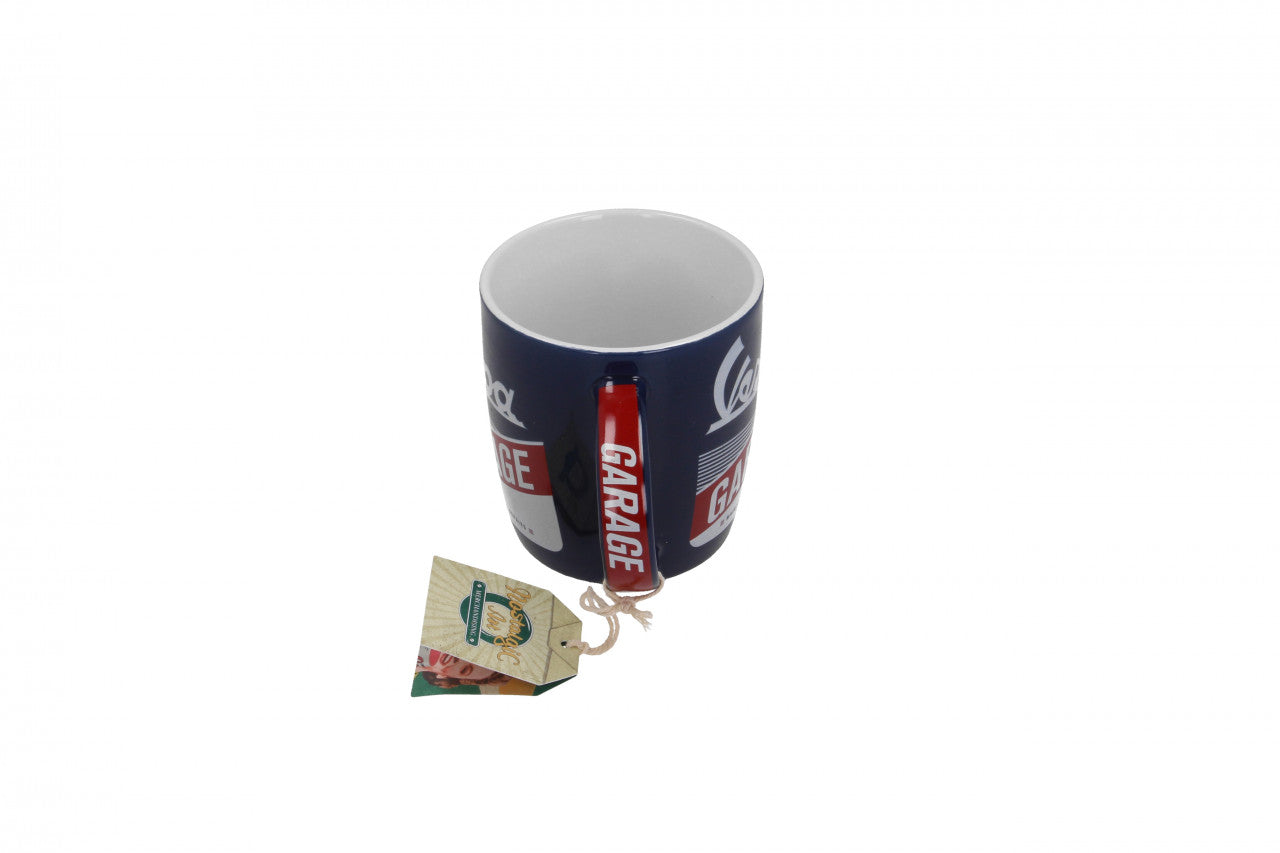 Vespa Tasse Vespa Garage, Vespa Tasse, Tasse mit Vespamotiv