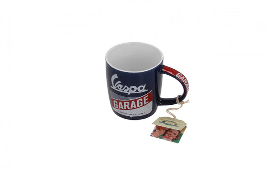 Vespa Tasse Vespa Garage, Vespa Tasse, Tasse mit Vespamotiv