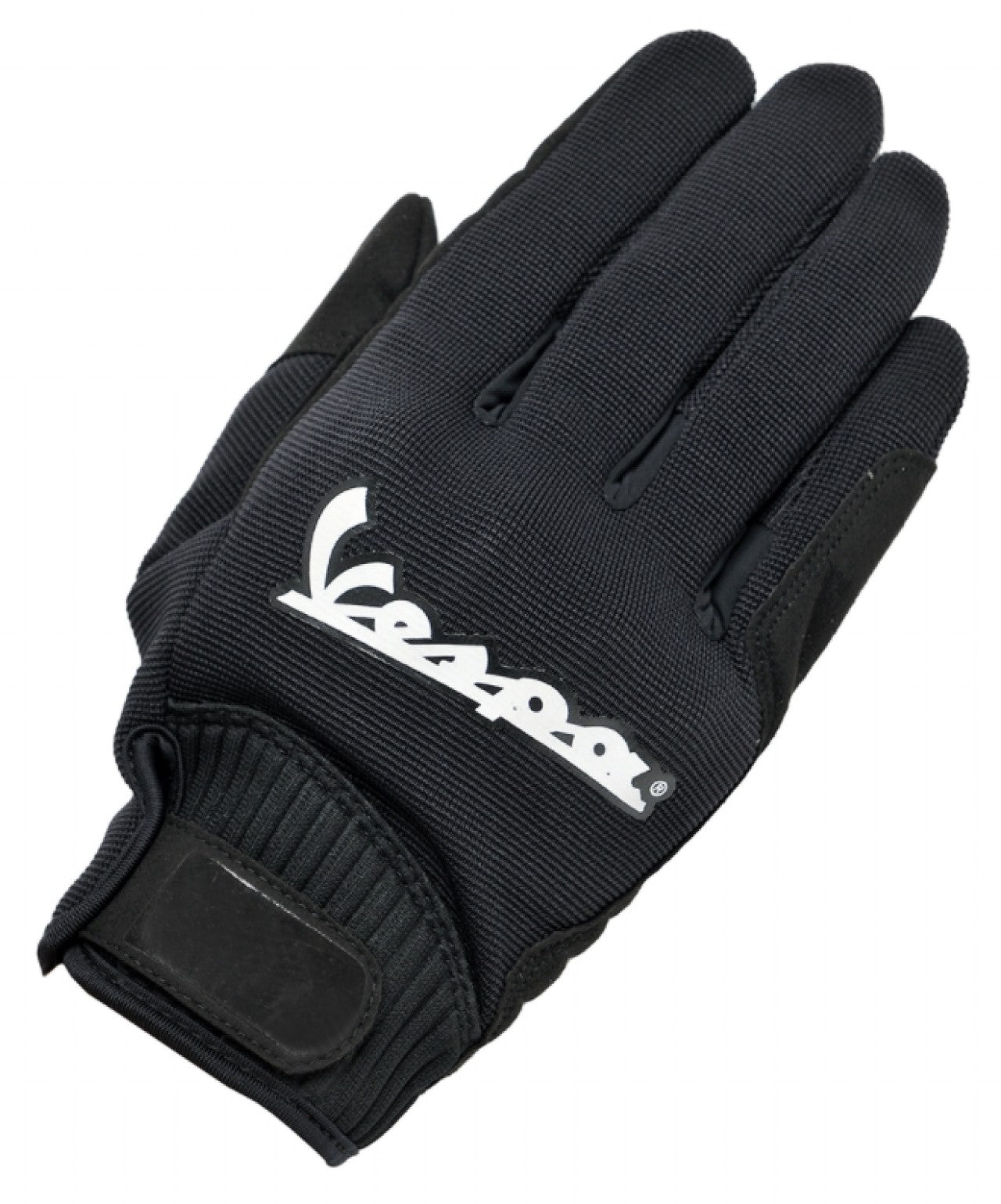 Vespa Handschuhe, Sommer schwarz, touchscreen-kompatibel, Vespa Handschuhe, Motorradhandschuhe Sommer