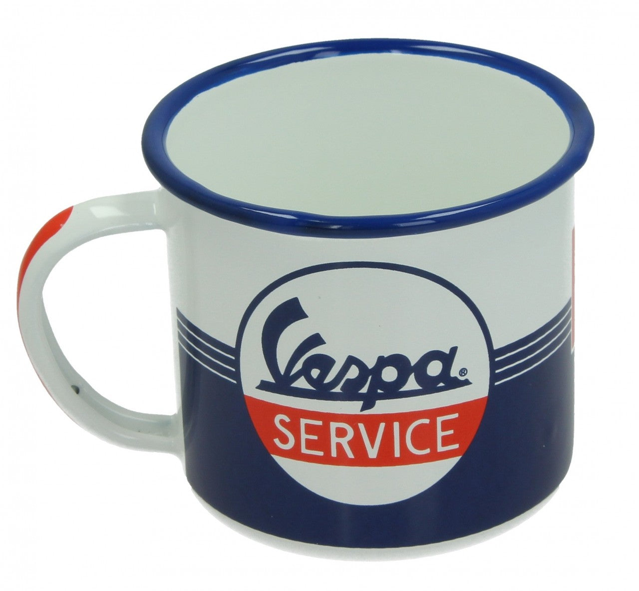 Vespa Becher Vespa Service Emaille , Vespa Trinkbecher,  Vespa Küchenbedarf, Vespa Küchenartikel, Vespa Tasse, Vespa Thermobecher, Vespa To Go