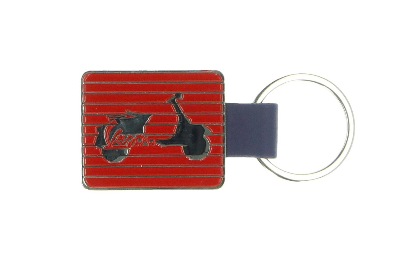 , Vespa Fanartikel, Vespa Merchandising, Vespa Schlüsselanhänger, Vespa Accessoires, Vespa Schlüsselanhänger Servizio Rot