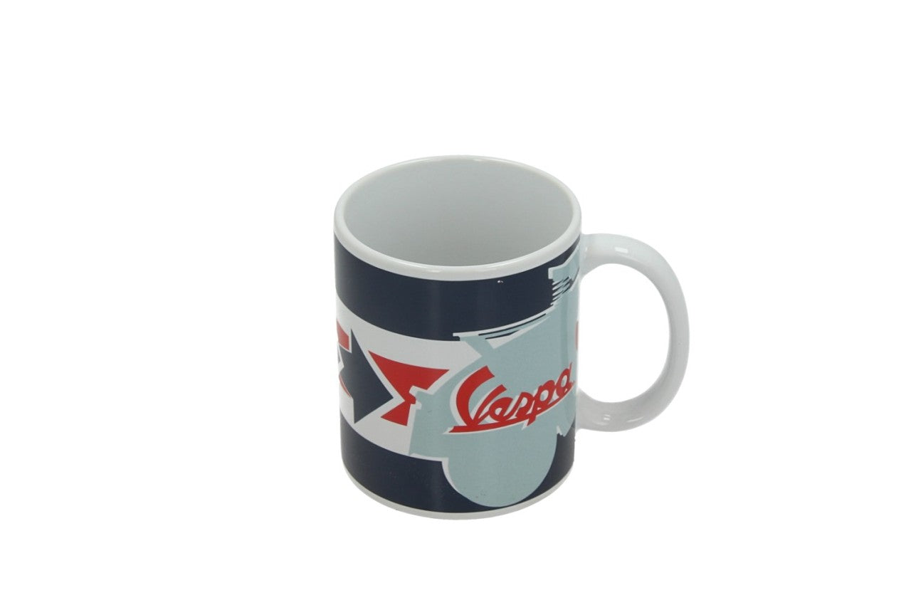 Vespa Tasse mit Logo, Vespa Tasse, Tasse mit Vespamotiv