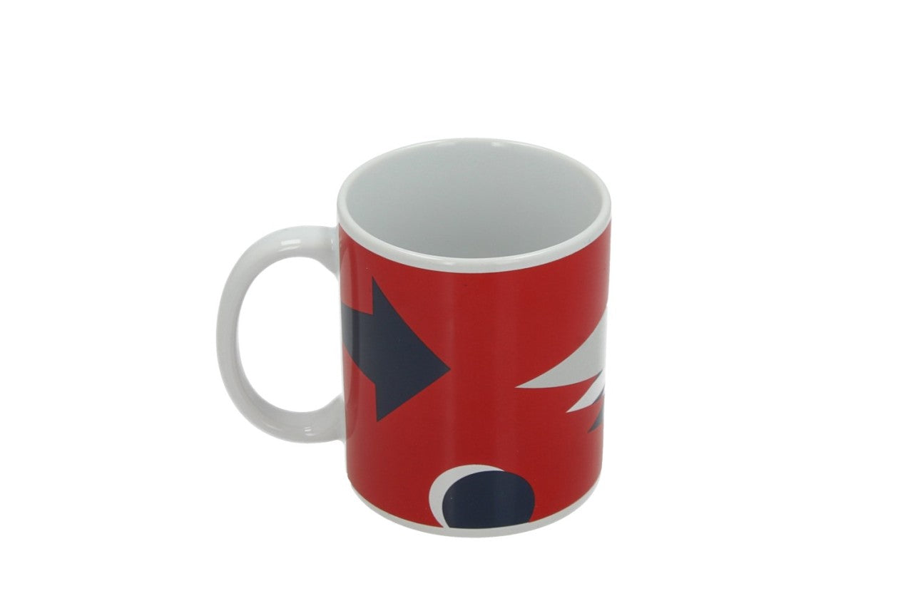 Vespa Tasse mit Logo Rot, Vespa Tasse, Tasse mit Vespamotiv