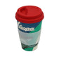 Vespa Becher "to go" grün-weiß-rot , Vespa Trinkbecher , Vespa Küchenbedarf, Vespa Küchenartikel, Vespa Tasse, Vespa Thermobecher, Vespa To Go