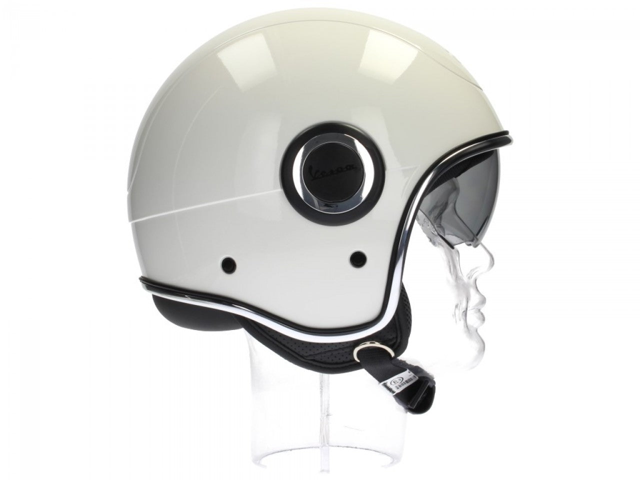 Vespa Jethelm VJ1 Weiß, Vespa Helm weiß, Rollerhelm weiß